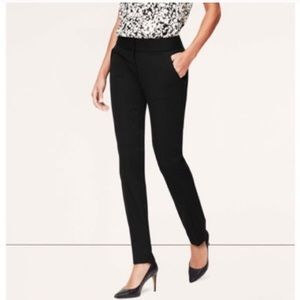 Loft black ankle pants
